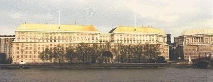 Thames House on Milbank, the London headquarters of the Security Service