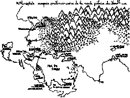 Carte du Nord-Ouest manuscrite du Nordlande