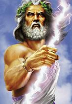 Zeus dans toute sa puissance