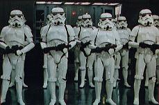 patrouille de stormtroopers
