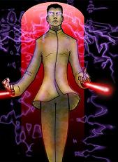 Un apprenti du Jedi noir