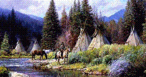 Le village du clan des ours