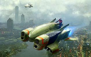 Airspeeder d'interception de la police corellienne