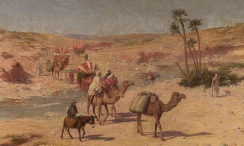 La caravane avance maintenant de jour