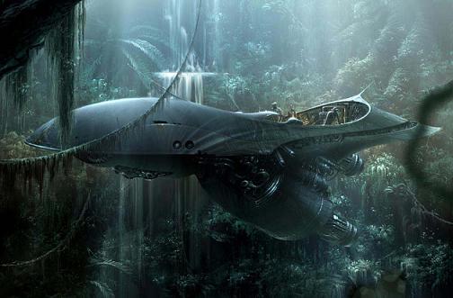 Des impériaux en airspeeder...