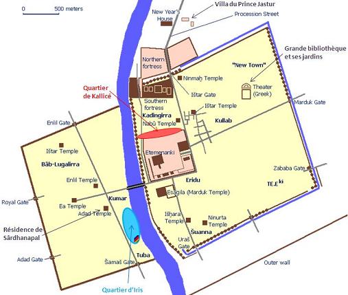 Carte de Babylone