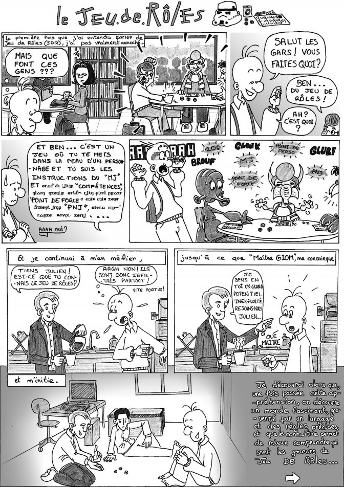 Le Jeu de rôle - page 1